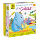 Let’s colour! – Erste Malstifte und Ausmalkarten für Kleinkinder