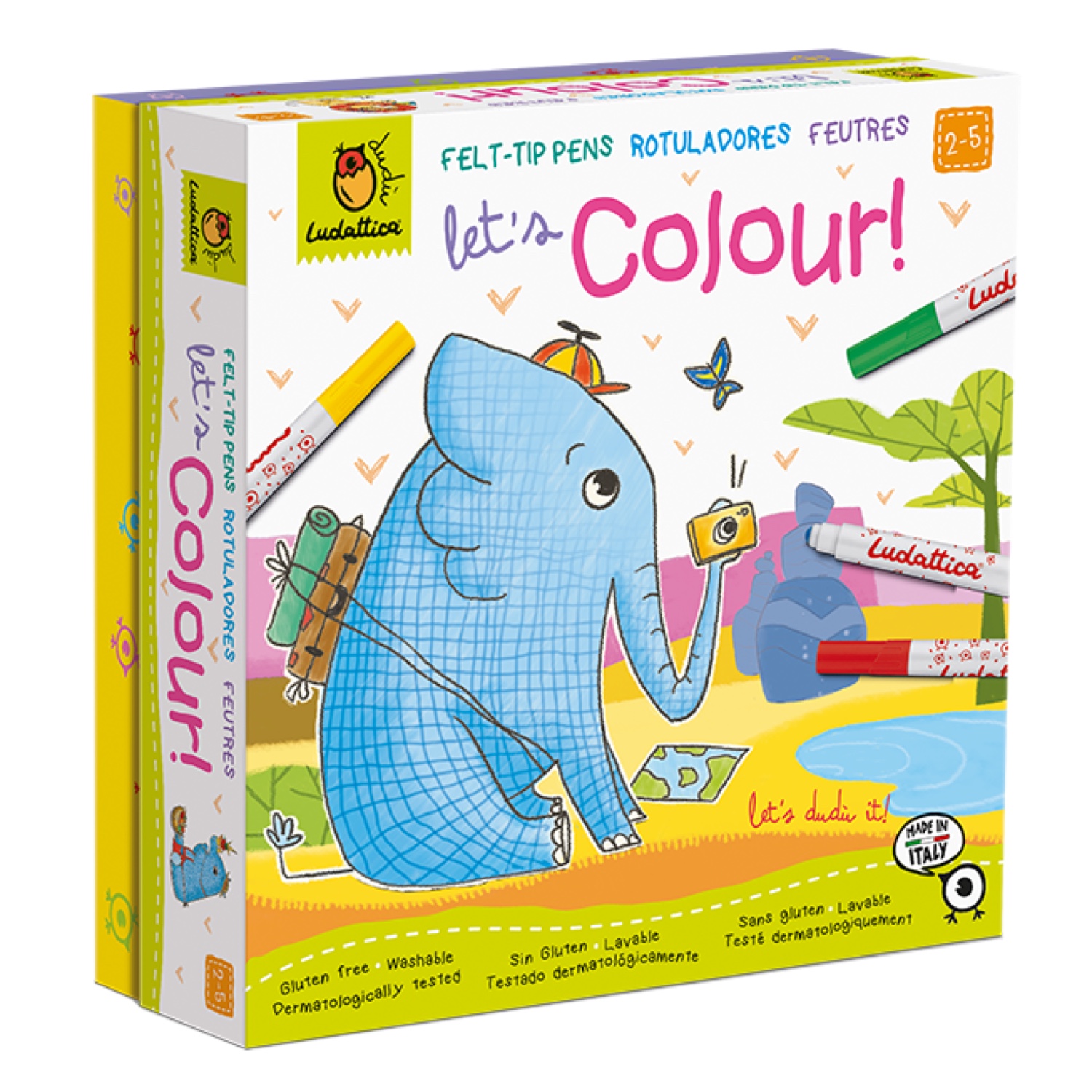 Let’s colour! – Erste Malstifte und Ausmalkarten für Kleinkinder