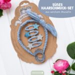 Musselin Haar-Accessoires Set – Förderung von Selbstständigkeit und Kreativität – Bild 2