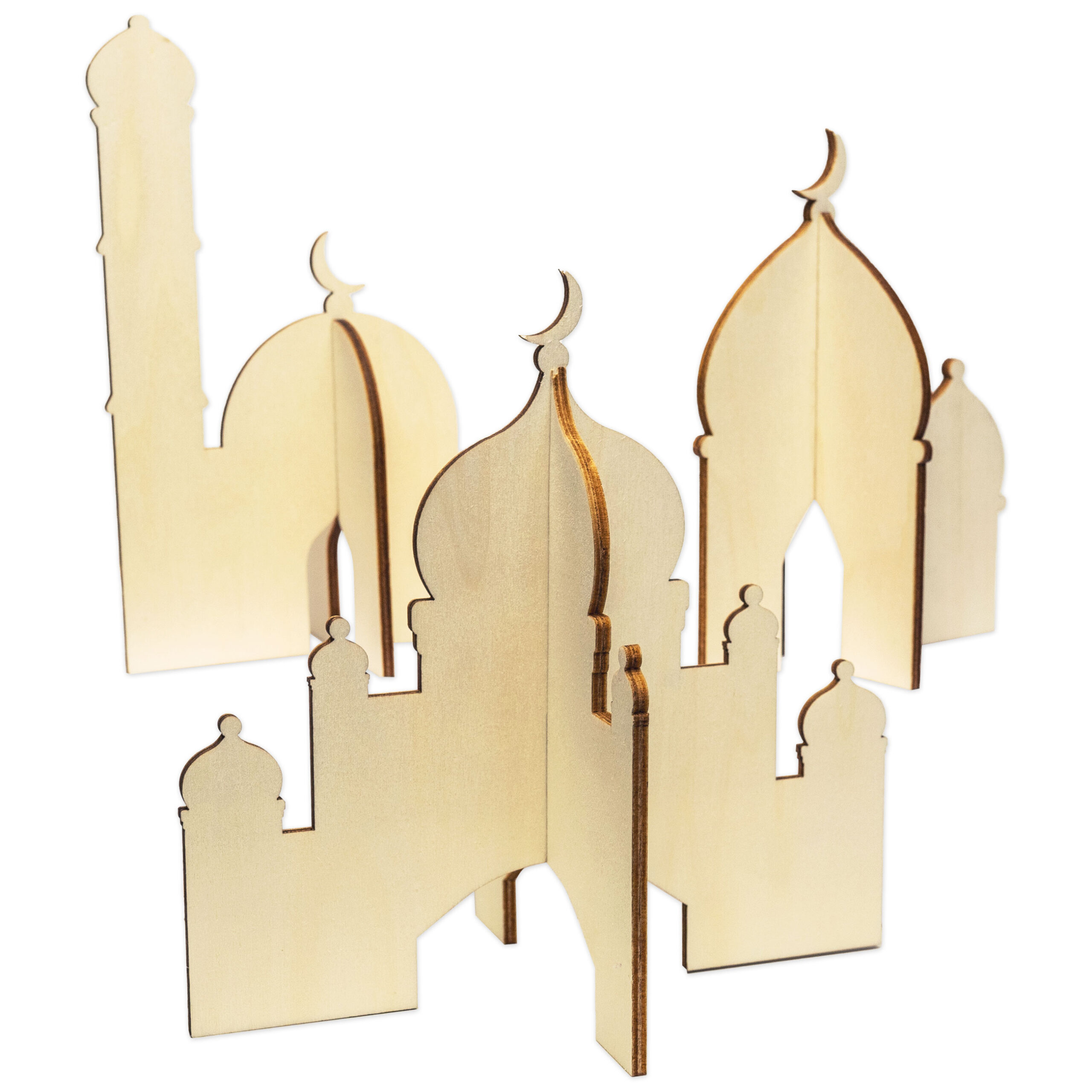 Ramadan Deko Holzhäuser zum Stecken – Kulturelle Gestaltung