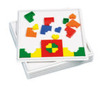 Legerahmen weiss (6er-Set) für Puzzles und Sortieraufgaben – Bild 2
