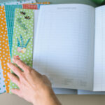 Heftumschläge Weltall & Dinos – Papier, DIN A4 – Bild 3