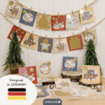 Rubbel-Adventskalender Wintertiere: Kreative Impulse für die Vorweihnachtszeit – Bild 6