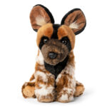 Living Nature Afrikanischer Wildhund – Stofftier für naturbezogenes Rollenspiel