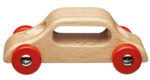 Limousinchen naturlackiert – Robustes Holzauto für Feinmotorik und Rollenspiel