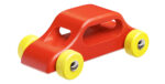 Limousinchen rot: Robustes Holzfahrzeug für Feinmotorik und Rollenspiel – Bild 2