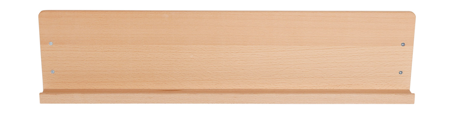 Präsentationsleiste für kreatives Gestalten und Materialpräsentation