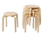 Dusyma Hocker, stapelbar (38 cm) für Kita und Kindergarten – Bild 3