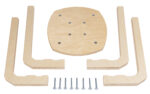 Stapelbarer Hocker (35 cm) für flexible Sitzgelegenheiten – Bild 3