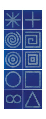 Tastplatten mit Grundsymbolen: Sensorische Förderung und Formenerkennung
