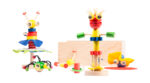 Familie Jubidu Holzkasten – Kreatives Steckspiel für Fantasie und Feinmotorik – Bild 2