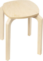 Luxi Transparent Hocker: Flexibles Sitzen und Bauen in Kita und Kindergarten – Bild 2