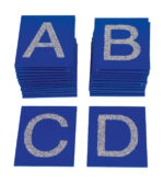 Tastplatten ABC Grossbuchstaben: Multisensorisches Lernen des Alphabets