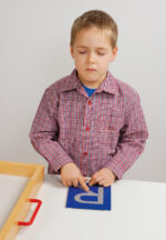 Tastplatten ABC Grossbuchstaben: Multisensorisches Lernen des Alphabets – Bild 2