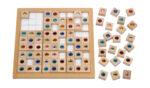 Juwelen-Sudoku 9x9: Logikspiel mit farbigen Juwelen – Bild 2