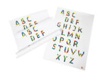 ABC Poster zur frühen Sprach- und Buchstabenförderung
