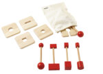 Tucky: Geduldsspiel aus Holz zur Förderung von Feinmotorik und Konzentration