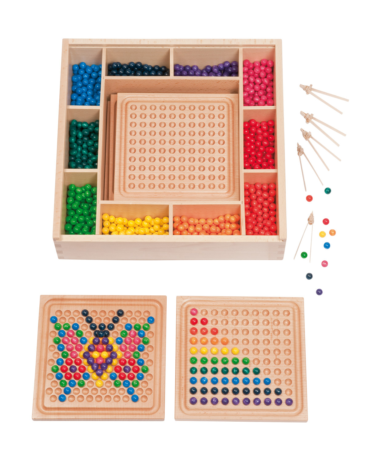 Mini-Kugelspiel Set: Förderung von Feinmotorik und Konzentration