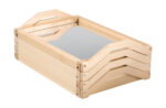 Spiegel-Tablett aus Holz und Acrylglas für kreative Gestaltung – Bild 2
