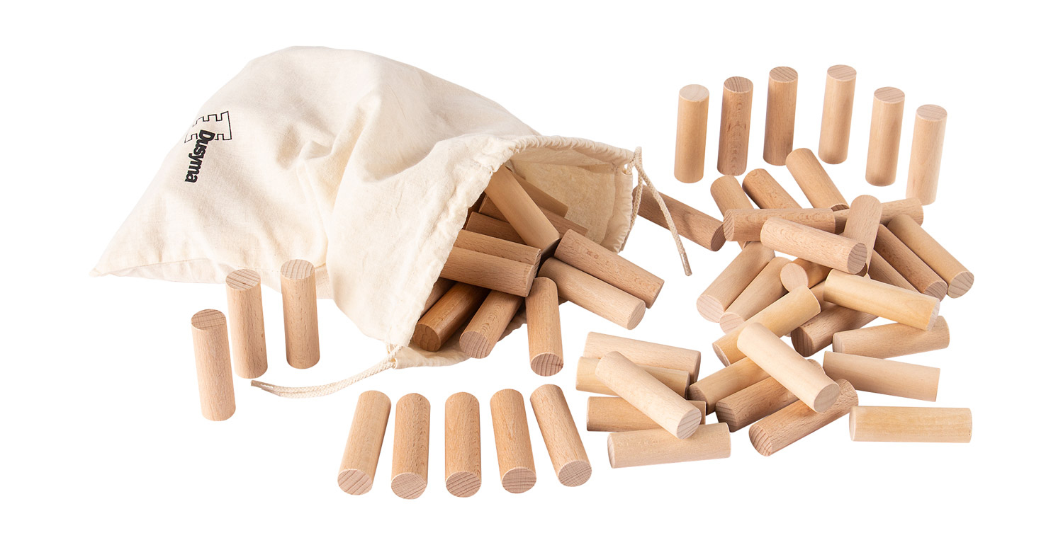 Holz-Stecker von Dusyma: Feinmotorik und Konstruktion für Kleinkinder