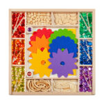 Schmuckstein Mandala: Kreatives Gestalten und Feinmotorik-Förderung