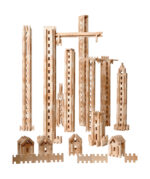 Steckbausteine Holz 500 – Förderung von Kreativität und Feinmotorik – Bild 13