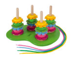 Flowerpower Steckspiel: Feinmotorik und Kreativität für kleine Hände – Bild 2