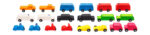 Holzfahrzeuge-Set: Motorik und Rollenspiel mit 20 Buchenholz-Fahrzeugen – Bild 2