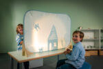 Popup Leinwand: Mobile Projektionsfläche für Licht- und Formenspiele – Bild 15