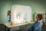 Popup Leinwand: Mobile Projektionsfläche für Licht- und Formenspiele – Bild 17
