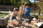 Bau-Rugel: Massive Holzwalzen für kreatives Bauen und Konstruieren – Bild 14