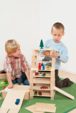 Bauplatten natur aus Birke – Ergänzung für Konstruktionsspiele – Bild 3