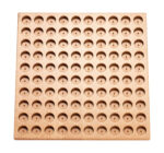 Hunderter-Steckbrett: Mathematisches Lernen und kreatives Gestalten