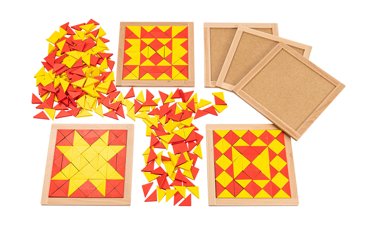 Magisches Mos. Kiga-Pack – Geometrisches Legespiel für Muster und Formen