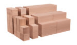 Uhl Riesen Quader breit: Grossformatige Holzbausteine mit Acrylglasplatten