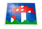 Herzpuzzle-Set: Formen legen und Muster gestalten – Bild 3