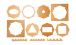 Malschablonen Set A3: Kreatives Gestalten mit Mandalas und Ornamenten