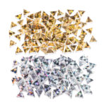 Glitzer-Prismo gold/silber: Kreatives Gestalten und Feinmotorik – Bild 2