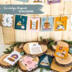 Karten Adventskalender zum kreativen Gestalten und Zählen – Bild 6