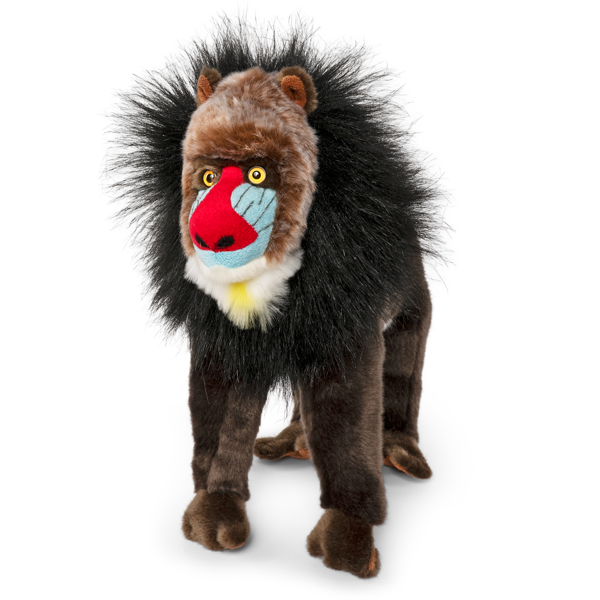 Living Nature Mandrill: Authentisches Stofftier für naturbezogenes Rollenspiel