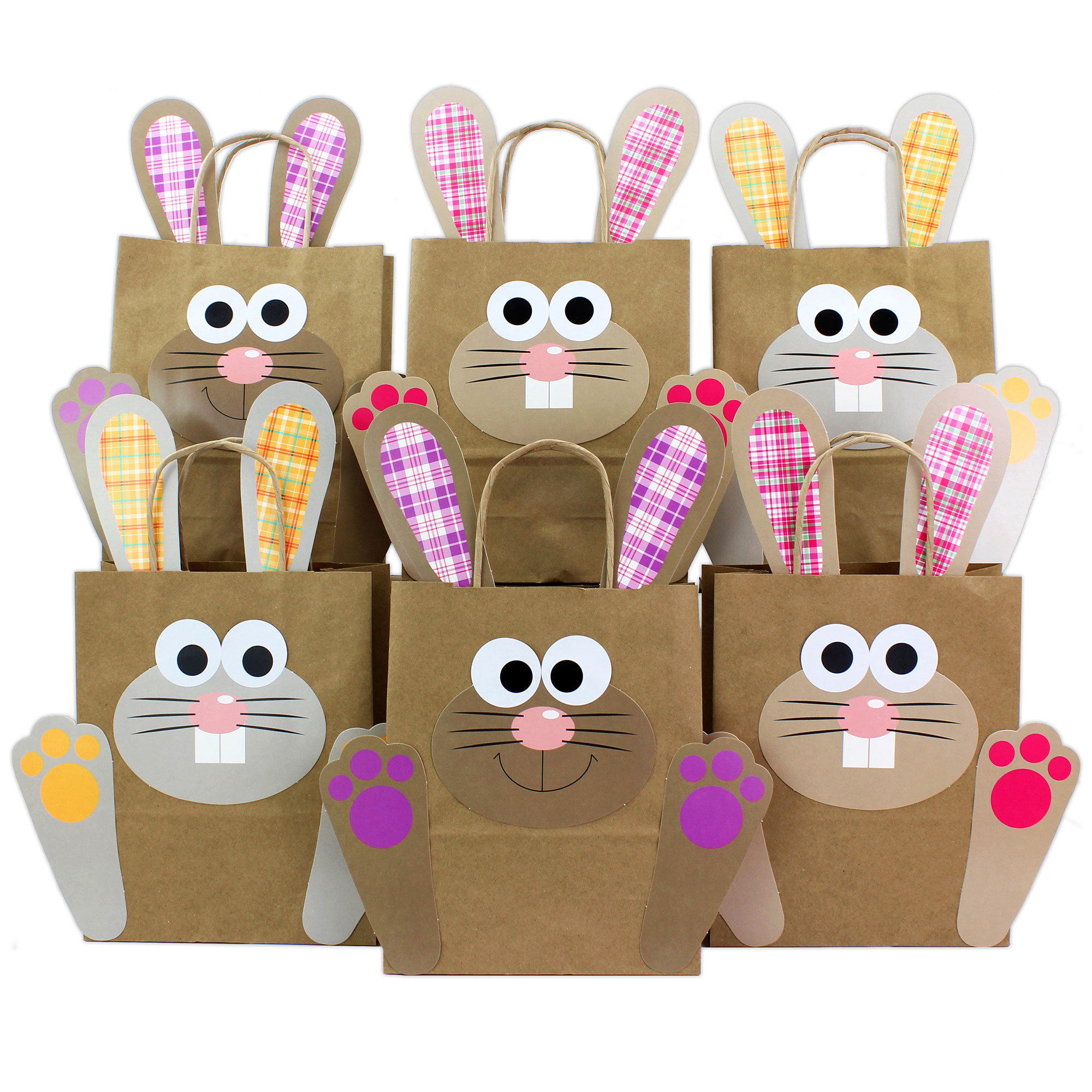 DIY Osterhasen-Geschenktüten zum Basteln und Gestalten