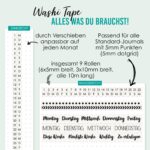 Washi Tapes für kreative Gestaltung und Strukturierung – Bild 2