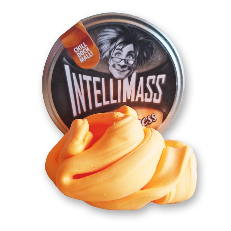 IntelliMass Anti-Stress Knete Orange: Förderung der Feinmotorik und Entspannung