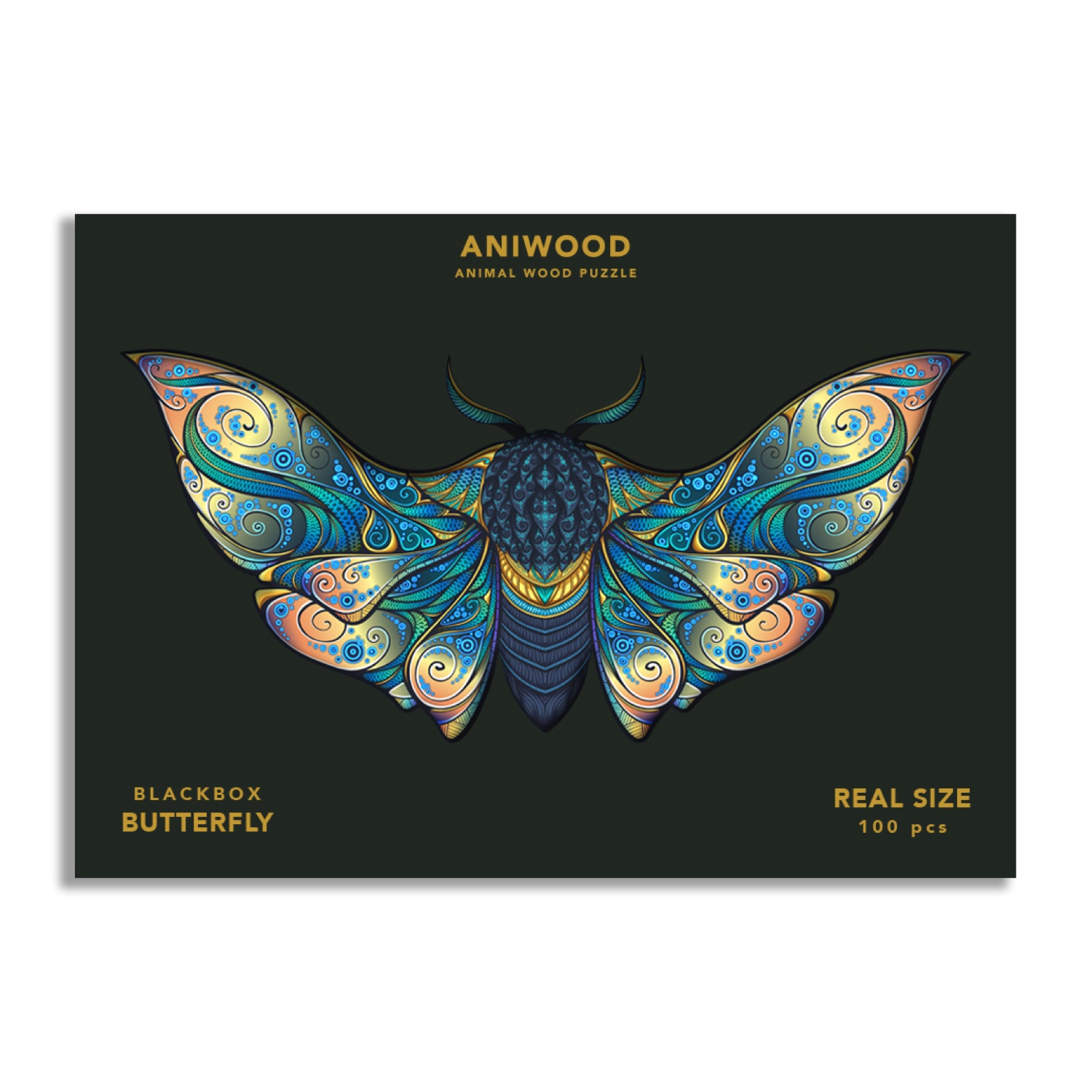 Aniwood Holzpuzzle Schmetterling: Förderung von Feinmotorik und Konzentration