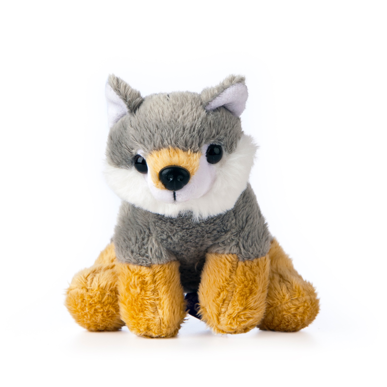 Living Nature SMOLS Wolf: Plüschtier aus Recyclingmaterial für Rollenspiele