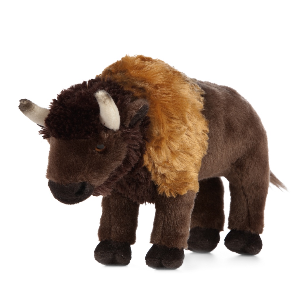 Living Nature Europäischer Bison – Stofftier für Naturerlebnisse
