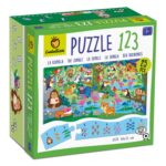 123 Puzzeln und Lernen: Dschungel – Zahlen und Mengen entdecken