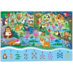 123 Puzzeln und Lernen: Dschungel – Zahlen und Mengen entdecken – Bild 2