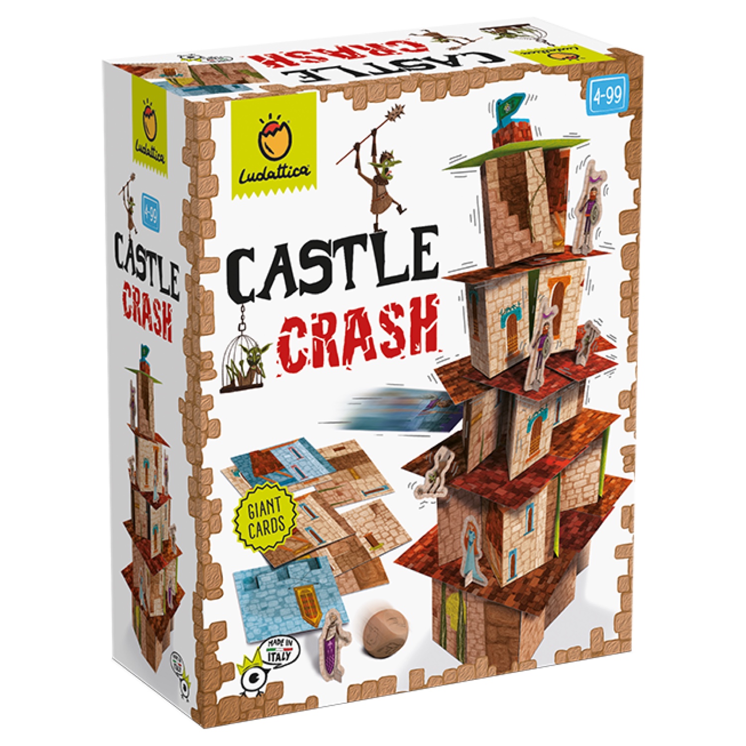 Castle Crash: Geschicklichkeitsspiel für Koordination und Teamarbeit