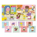 Baby Puzzle Baby Tiere – Doppelseitiges Legepuzzle für Kleinkinder – Bild 2